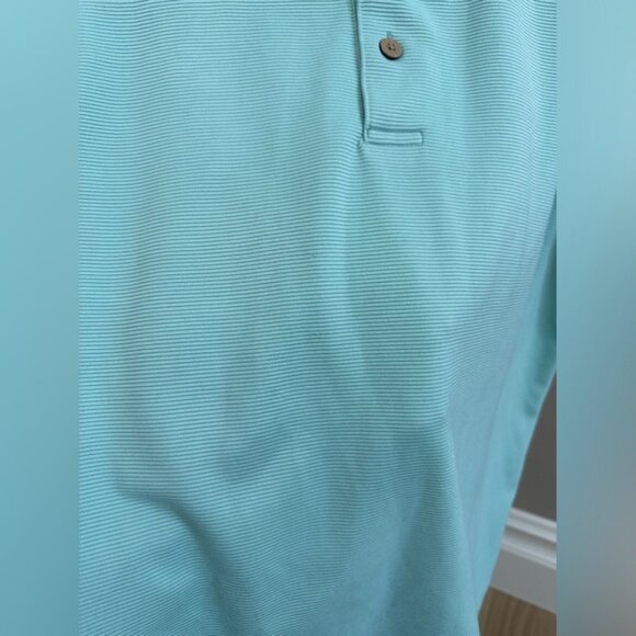 Cubavera Classic Athletic Striped Polo Medium - Picture 4 of 4